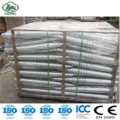 Galvaniziran solarni ozemljitveni vijak