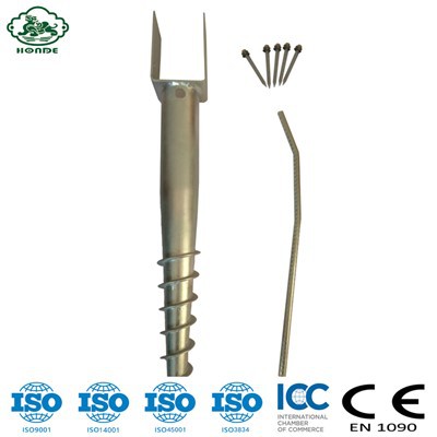 Temeljni vijačni pilot solarnega nadstreška